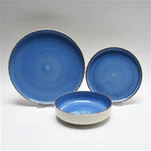 18PCS Luxus modernes Steinzeug -Geschirrset Set