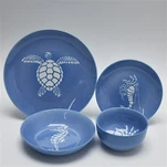 Bedrucktes Porzellan-Geschirrset