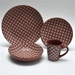 Rotes Keramikgeschirr