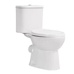 Zweiteilige Toilette zum Abwaschen